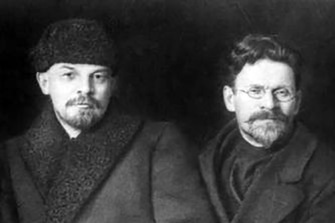 Lenin a Trockij