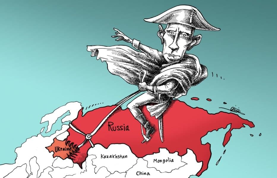 karikatura Putin