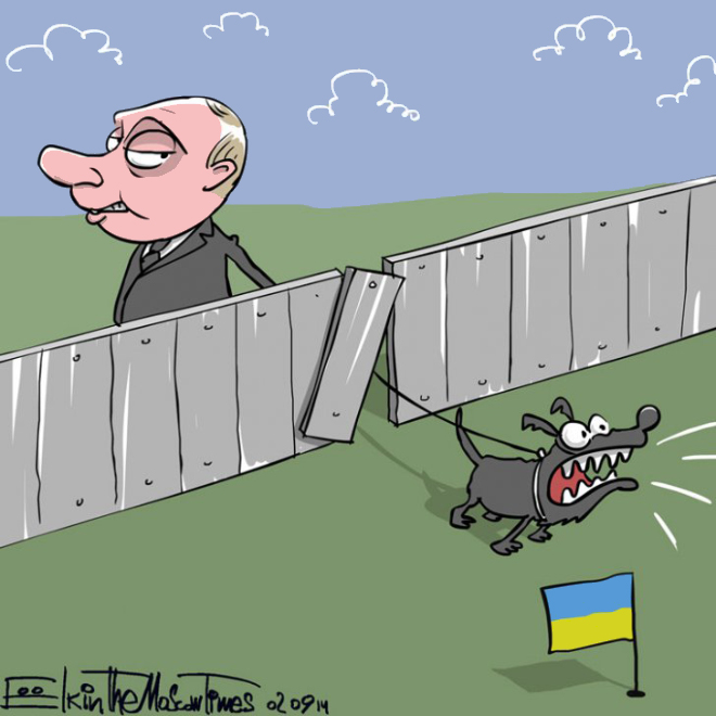 Putinův pes na Ukrajině