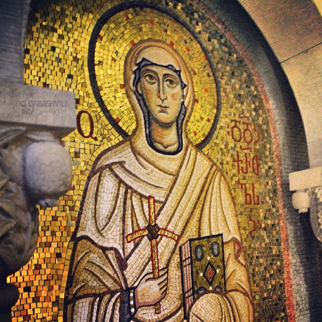 sv. Nino-mozaika
